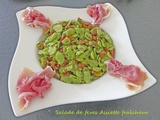 Salade de feves assiette-fraicheur