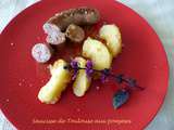 Saucisse de Toulouse aux pommes