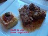 Sauté de veau basse température