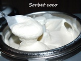 Sorbet coco