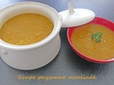 Soupe paysanne moulinée au Cook Expert ou non