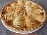 Tarte amandine aux pommes