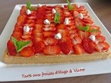 Tarte aux fraises d’Hugo & Victor