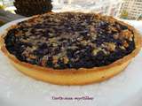 Tarte aux myrtilles