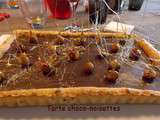 Tarte choco-noisettes