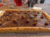 Tarte choco-noisettes