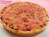 Tarte crumble aux griottes