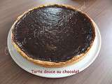 Tarte douce au chocolat de philippe conticini