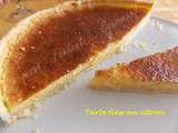 Tarte fine au citron