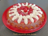 Tarte renversée aux fraises