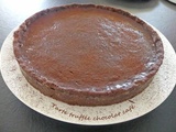 Tarte truffée chocolat café