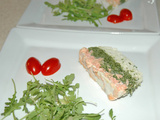 Terrine de poisson à la mousse d’épinards