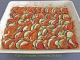 Tian courgettes tomates chèvre