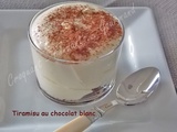 Tiramisu chocolat blanc