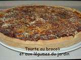 Tourte au brocoli et aux LÉGUMES du jardin