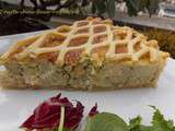 Tourte chou-fleur-roquefort