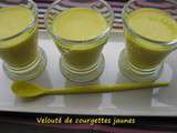 Velouté aux courgettes jaunes