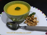 Velouté de carottes au comté au Cook Expert ou non