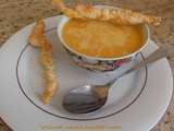 Velouté navet-carotte-coco