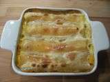 Canelloni farcis au butternut et au chèvre frais