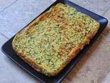  Gâteau  de courgettes rapées