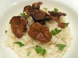 Risotto aux girolles rotis