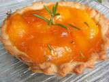 Tartelette aux abricots et au romarin