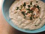 Tartinade de haricots blancs façon houmous