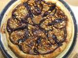 Tatin d'aubergines aux pignons