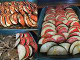 Tian aubergines tomates et champignons de Paris