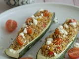 Courgettes Farcies au Quinoa et aux Légumes ig Bas