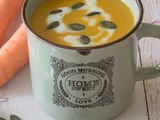 Velouté de carottes à la vanille ig bas