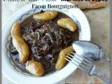 Cœur de veau aux morilles et cèpes façon bourguignon