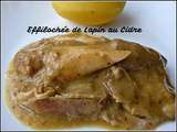 Effilochée de lapin au cidre