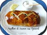 Feuilleté au saumon et aux épinards, Cervelle du Canut