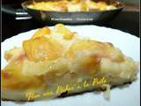 Flan aux pêches à la poêle