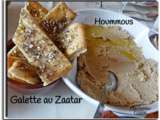 Hoummous, Zaatar et Galette Libanaise au Zaatar