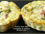 Mini Quiches sans pâte aux Lardons et Courgettes, balade à Thiéry