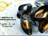 Moules au Garam Massala à la Plancha