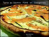 Tarte au Saumon Fumé et Courgettes