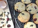 Cookies aux graines et fruits secs