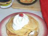 Pancakes au lemon curd