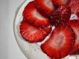 Pavlova aux fraises