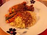 Tajine d’agneau et ses petits légumes