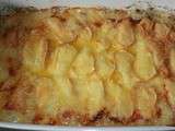 Gratin de citrouille aux crevettes et reblochon