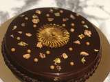 Entremets Chocolat noir et spéculoos