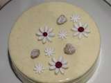 Entremets Vanille Framboises