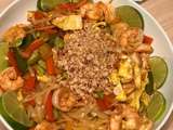 Pad Thai aux crevettes