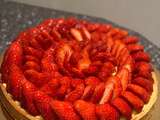 Tarte aux fraises version cap