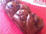 Brioche au chocolat et pépites de chocolat au lait #Thermomix